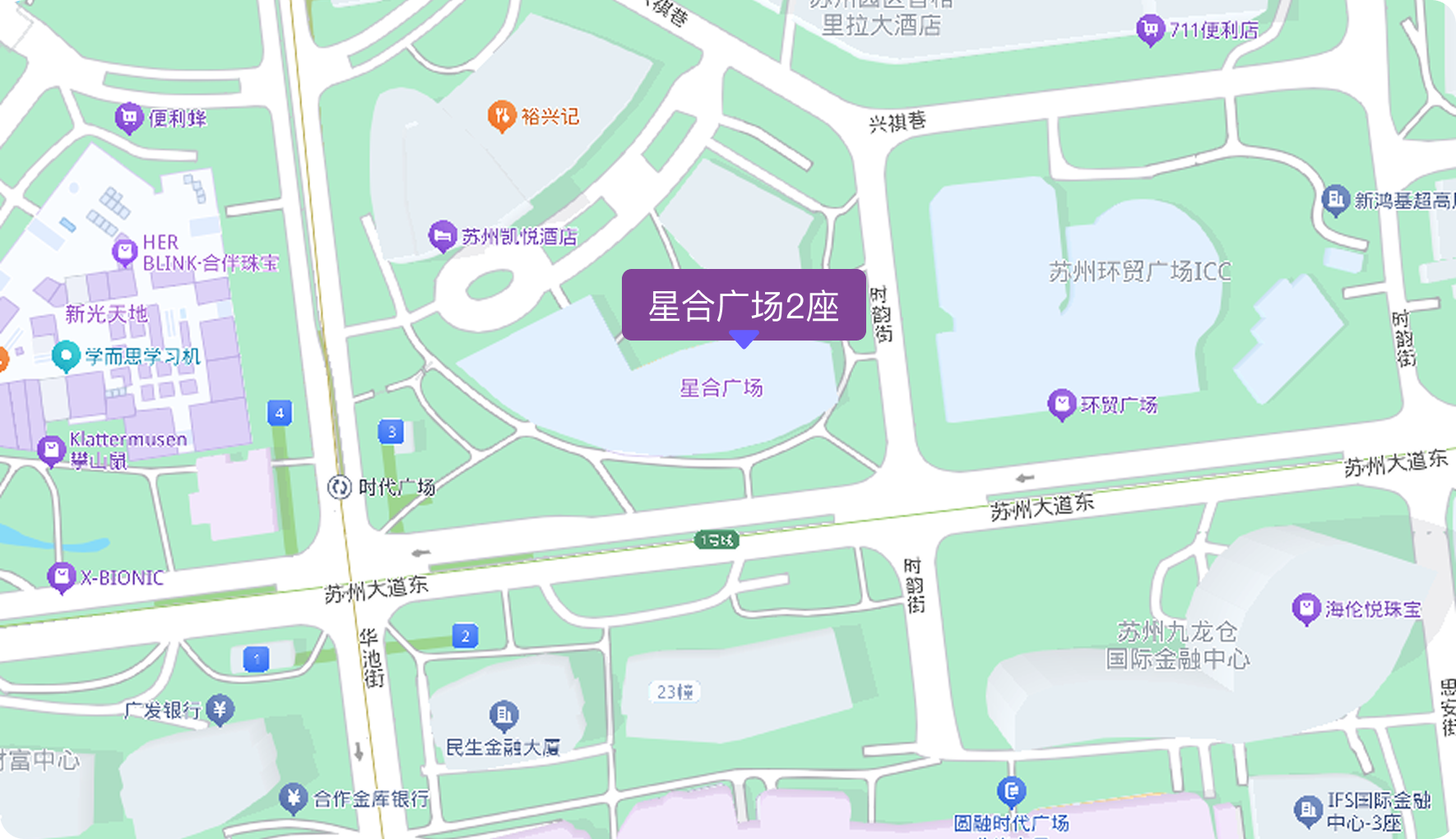 苏州区域地图